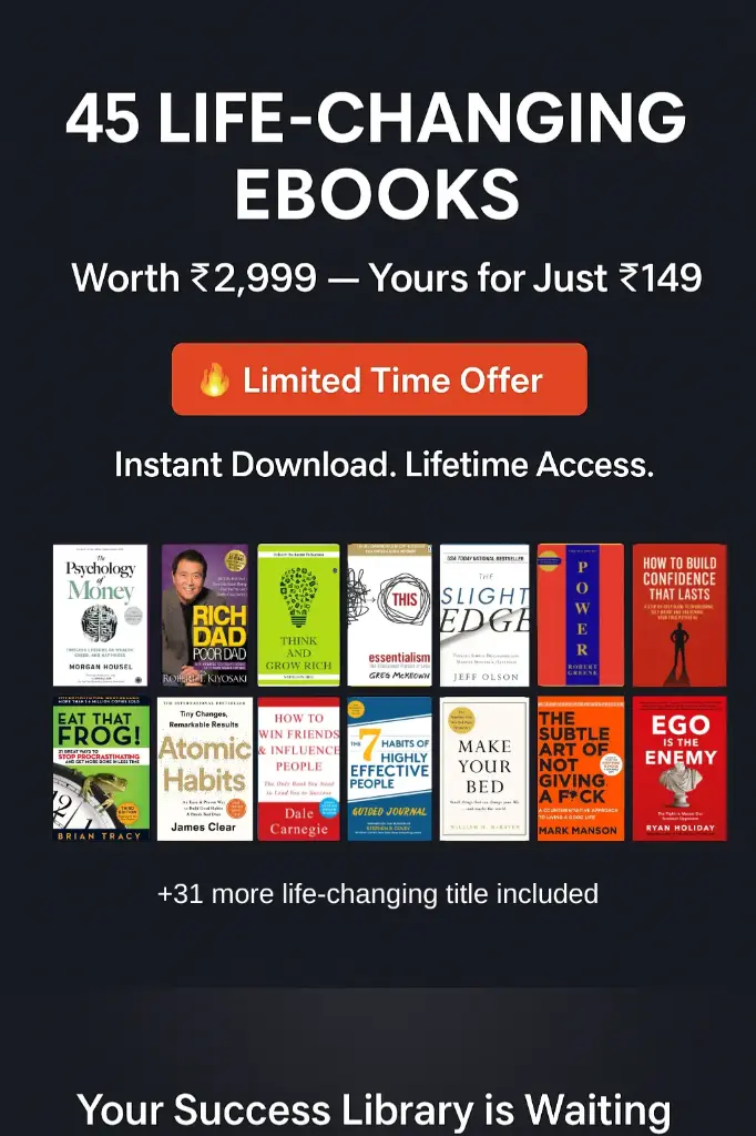 The Ultimate Genzoro Library – 45 Life-Changing Ebooks for Just ₹149