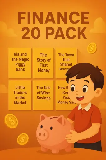 Finance 20 Pack – Smart Money Stories for Kids